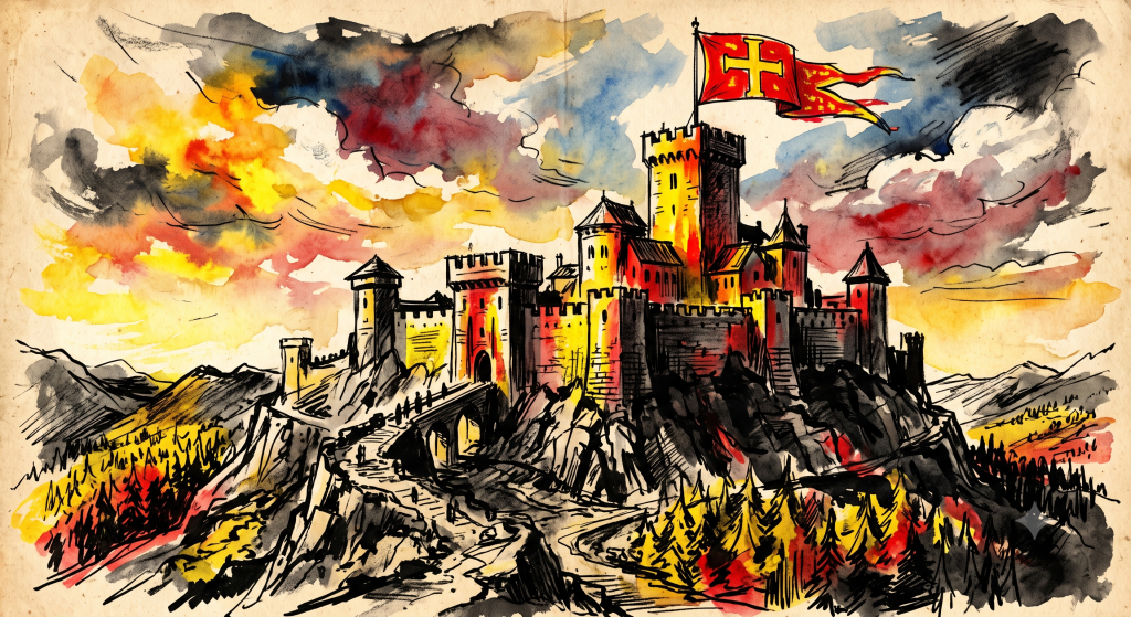 A Medieval Christian Fortress
